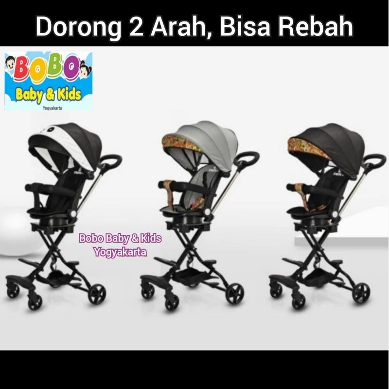 Magic Stroller Roda 4 kanopi Stroller Traveling Stroller Anak Stroller Anak Stroller Traveling Magic