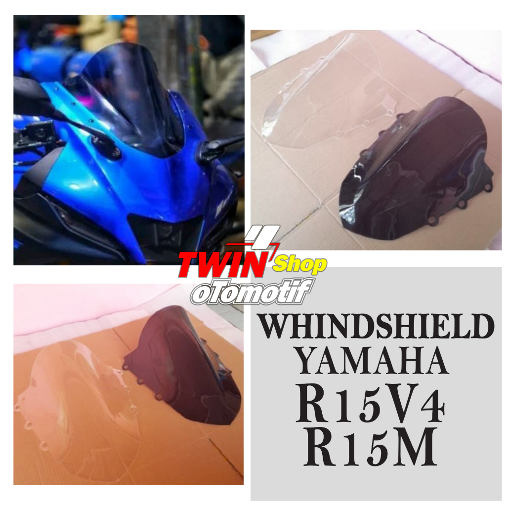 Visor R15V4, Windshield Yamaha R15V4, Visor Jenong Yamaha R15V4