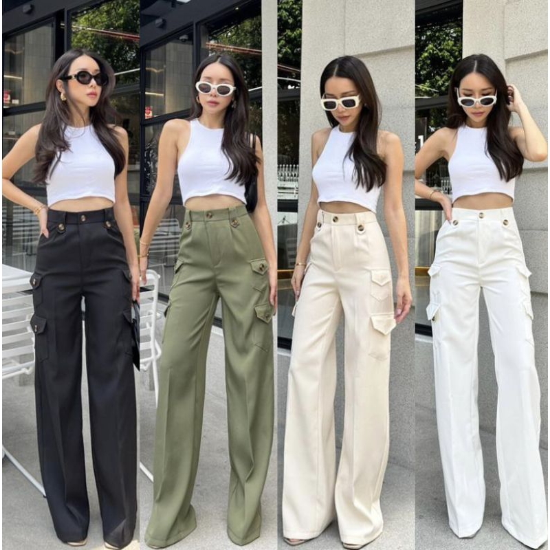 - BANGKOK MEDAN - READY CELANA HW KULOT CARGO RAYMOND BY PROMTHONG