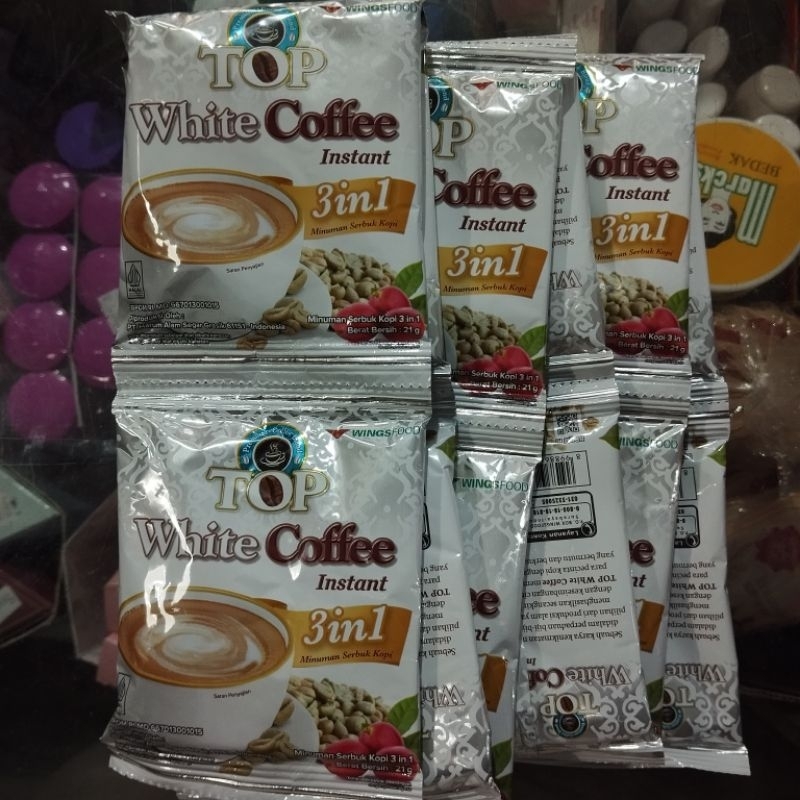

TOP White Coffee 22g x 10 sachet
