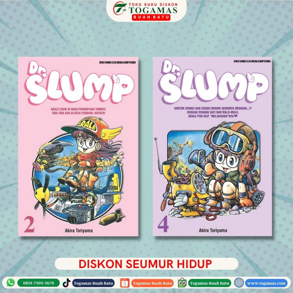 DR. SLUMP 02 & 04 - AKIRA TORIYAMA