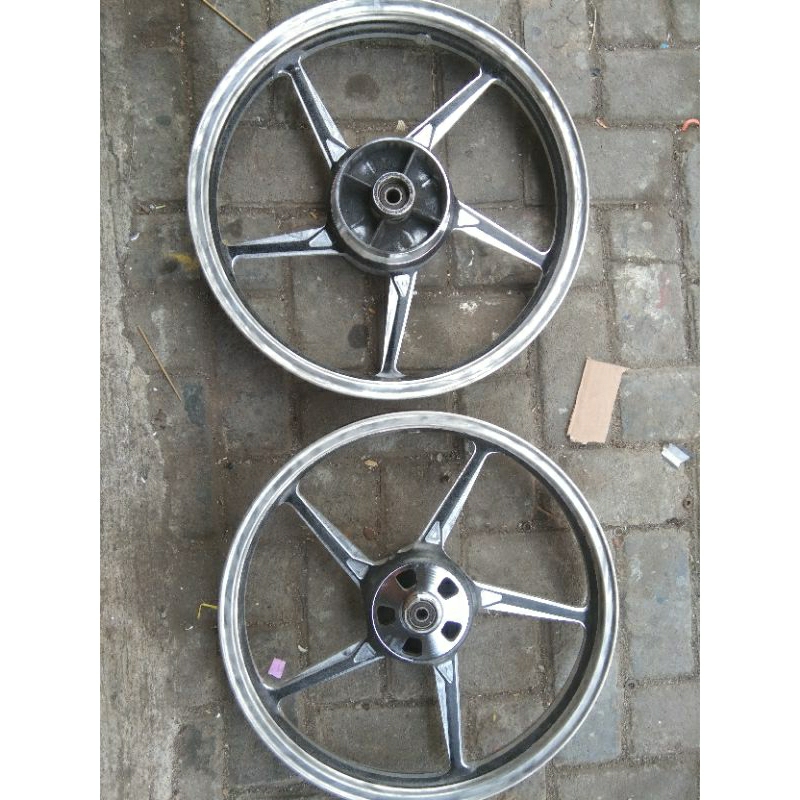 velg vixion old bahan modif enkei