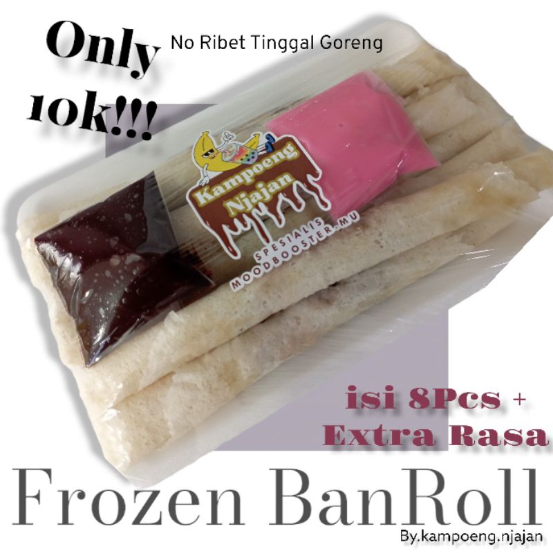 

frozen banana roll aneka rasa