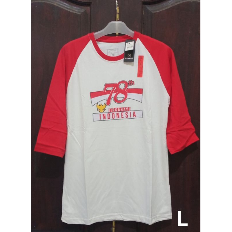 Kaos Reglan Nevada Edisi Kemerdekaan 78