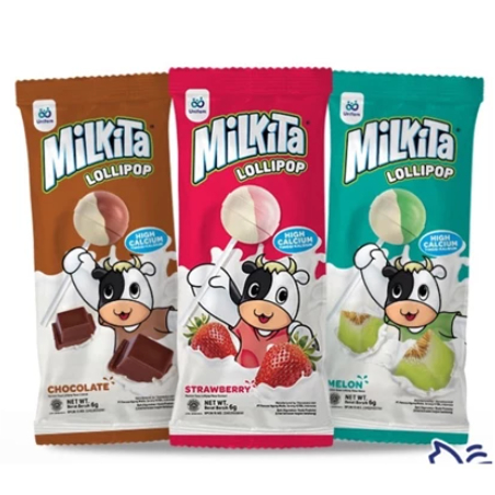 

Permen Milkita Lolipop - 1 dus