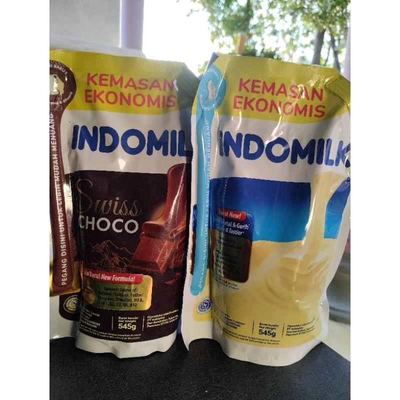 

INDOMILK POUCH 545gr coklat/putih