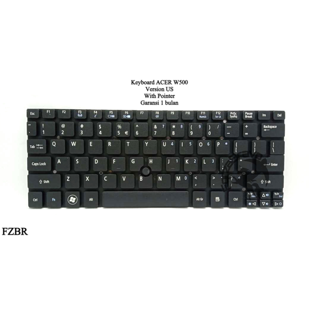 Keyboard Laptop for Acer Iconia W510 W510P W511 W511P Garansi 1 bulan