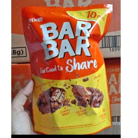 

delfi bar bar too good to share isi 10pc