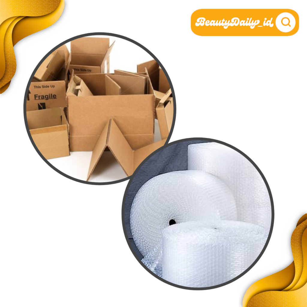 

BeautyDaily_id - Bublewrap dan kardus