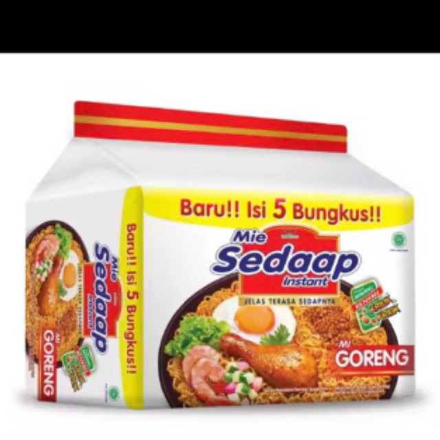 

Sedap Mie Instant Goreng 5 x90 gr