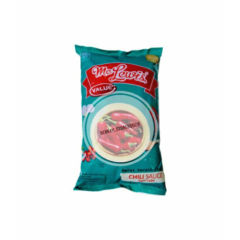 

Mc Lewis Chili Sauce/Saus cabai 1kg