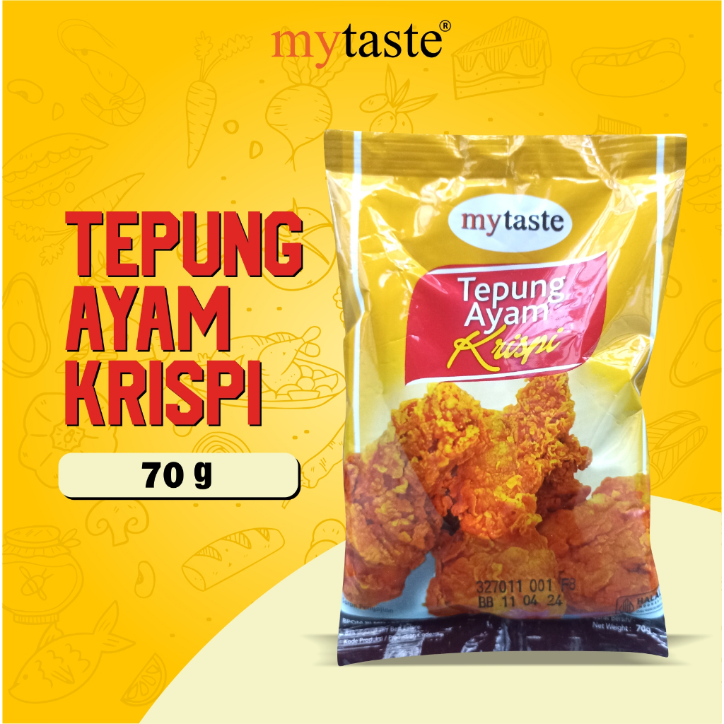 

My Taste Tepung Ayam Krispi 70gr Tepung Krispi Ayam Instan Tepung Ayam Crispy Shilin Kriuk Sachet