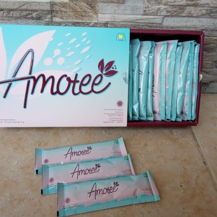 AMOTEE NASA 1BOX - COLLAGEN DRINK - MEMBANTU MENJAGA KESEHATAN KULIT - MENJAGA ELASTISITAS KULIT