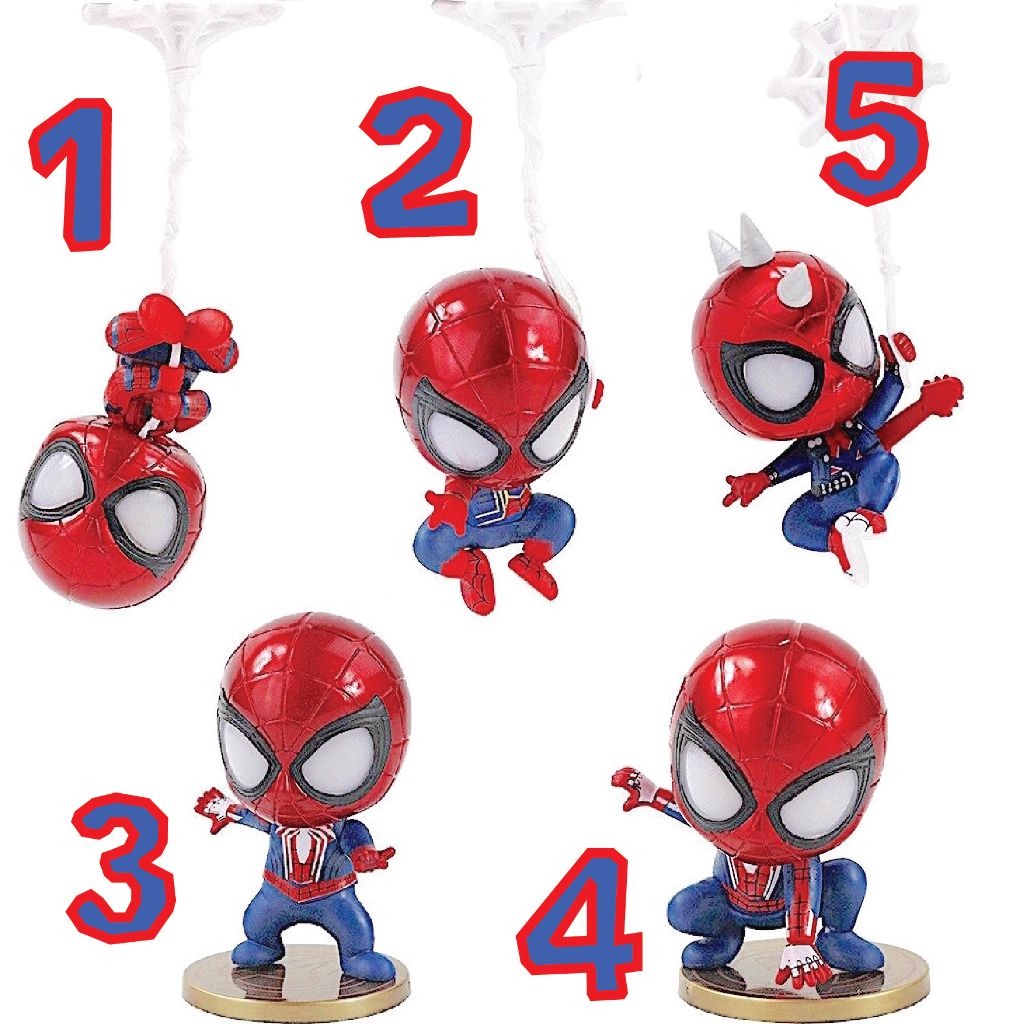 

Topper Cake JUAL SATUAN / SET Figure SPIDERMAN WEB SWINGING ACTION