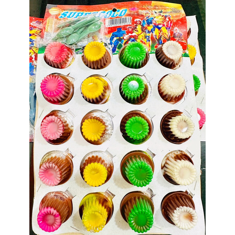 

Super Choco Coklat Jadul / Choco Cup Rainbow