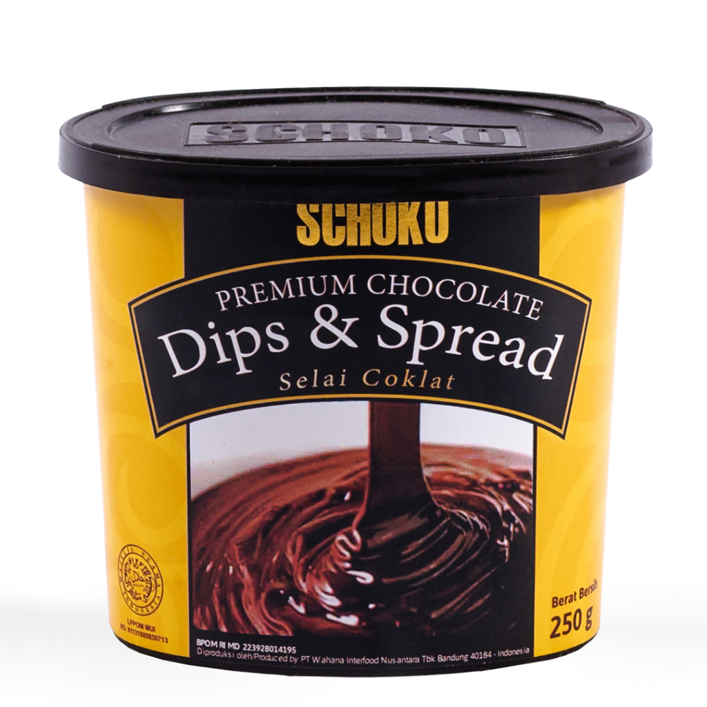 

SCHOKO Dips & Spread - 250 Gr / Filling & Spread / SelaiCoklat