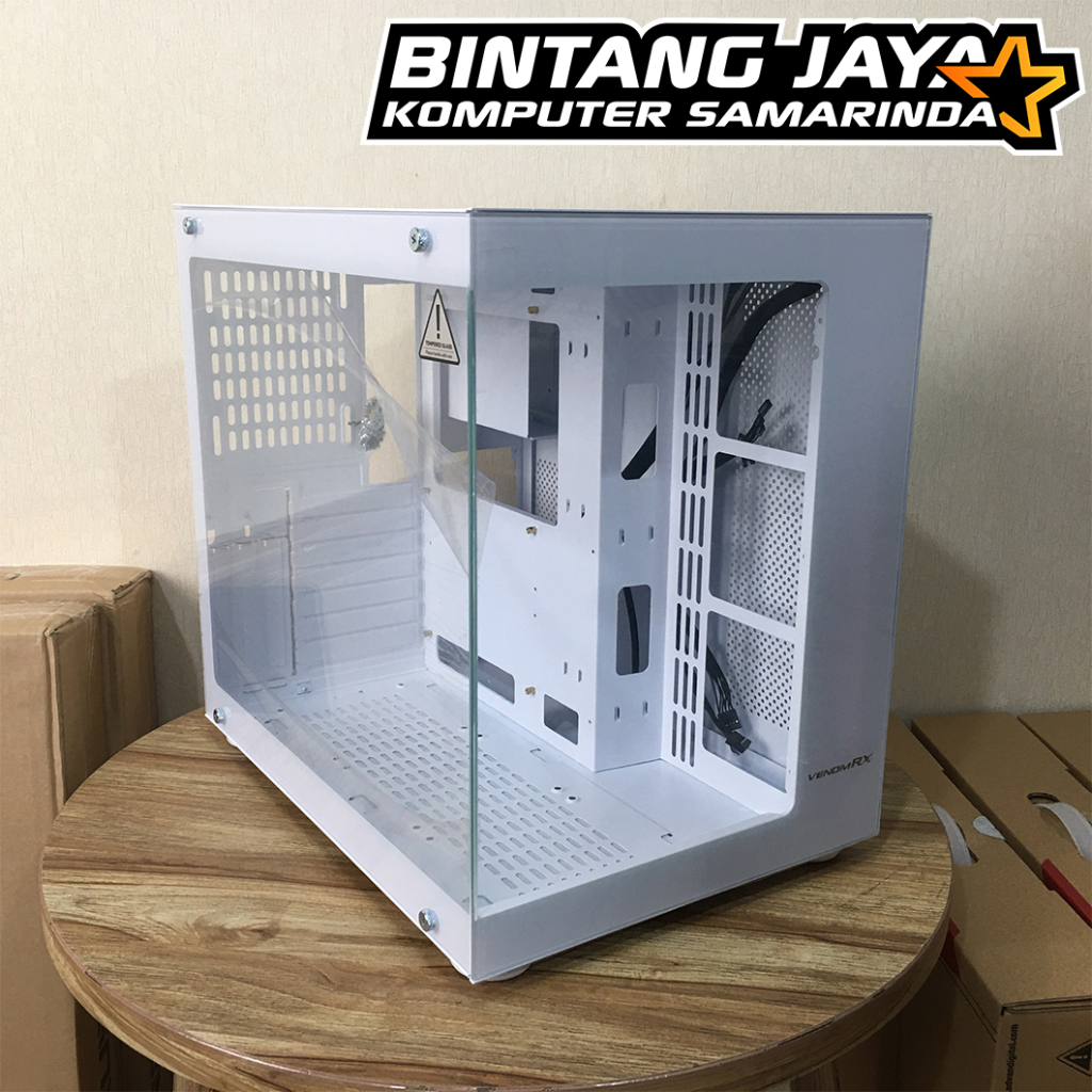 Casing PC Gaming VenomRX Daemon Continental S7 ATX - White