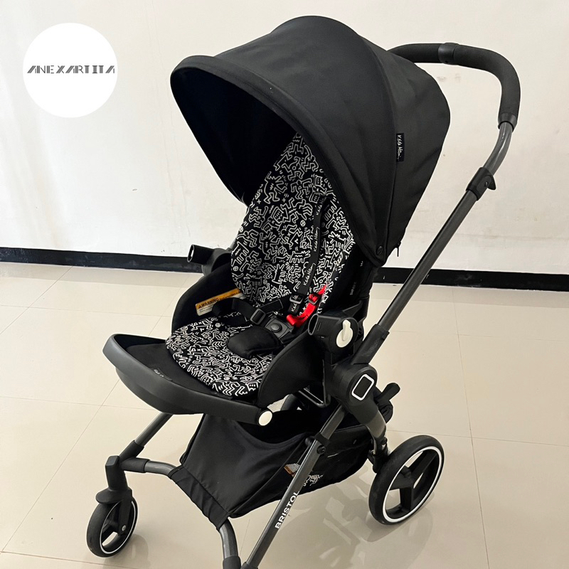 Preloved stroller cocolatte bristol keith haring