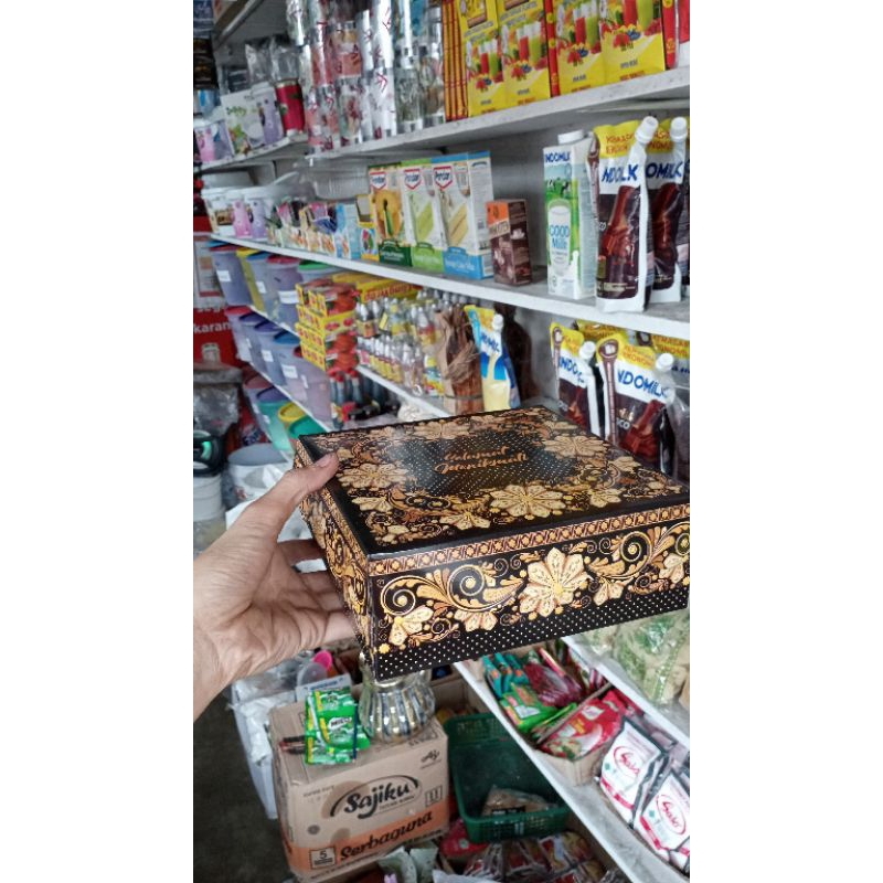 box nasi/kue/batik kotak nasi 20x20
