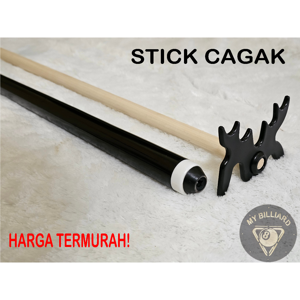 stik cagak billiard stick rest cue bridge billiar