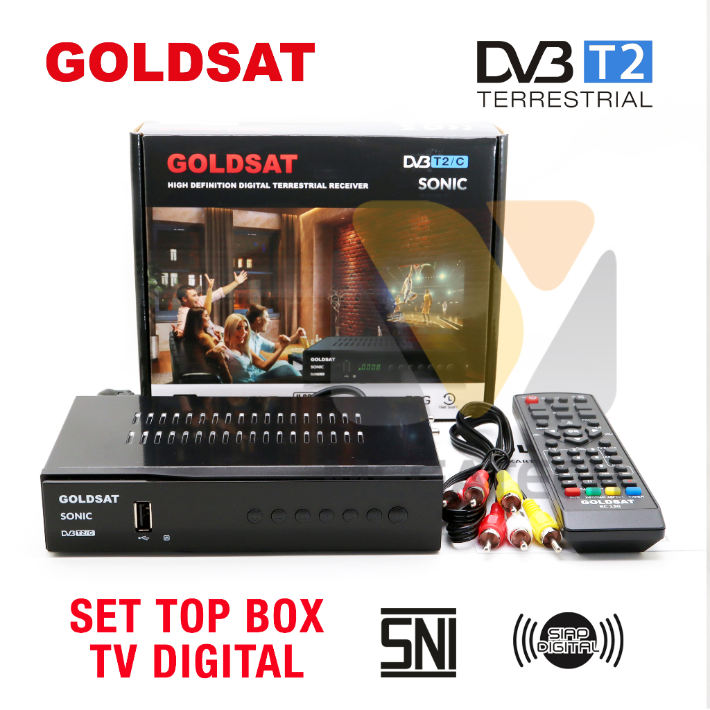 Set Top Box TV Digital GOLDSAT SONIC
