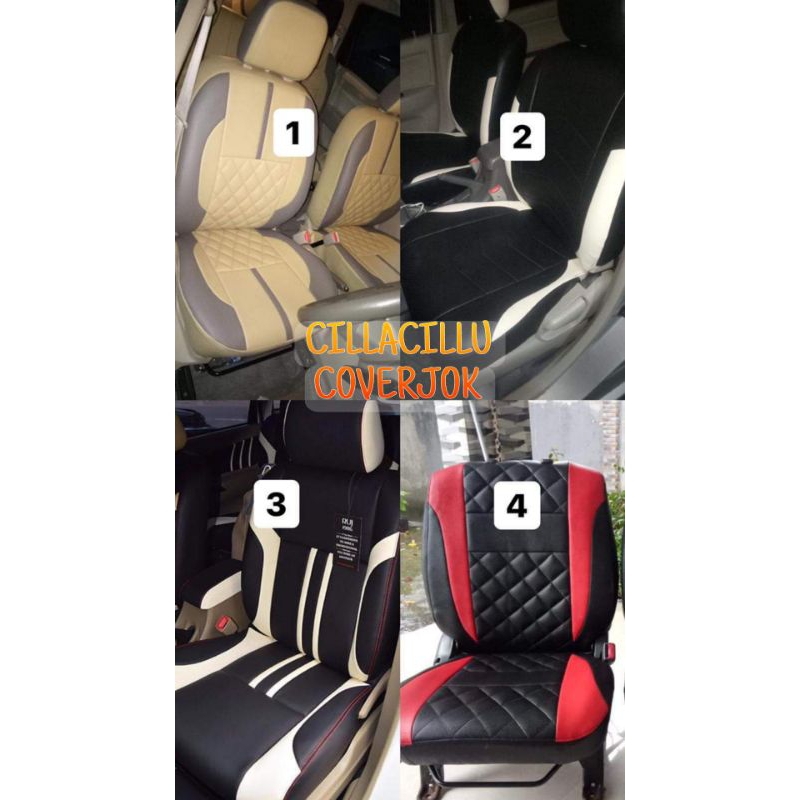 SARUNG JOK / COVER JOK MOBIL 3 BARIS FULL SET BAHAN BAGUS AVANZA XENIA CALYA SIGRA RUSH TERIOS DLL
