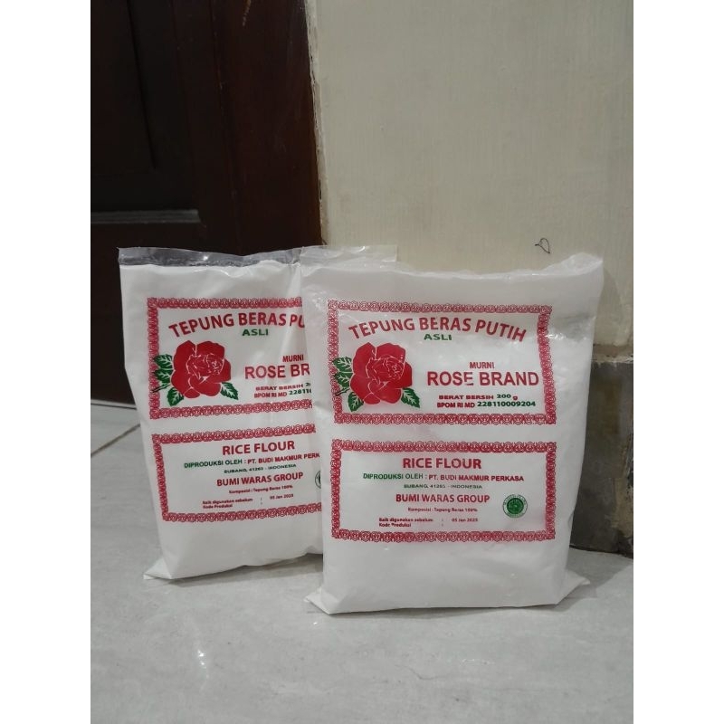 

Tepung Beras Rose Brand 200 gr