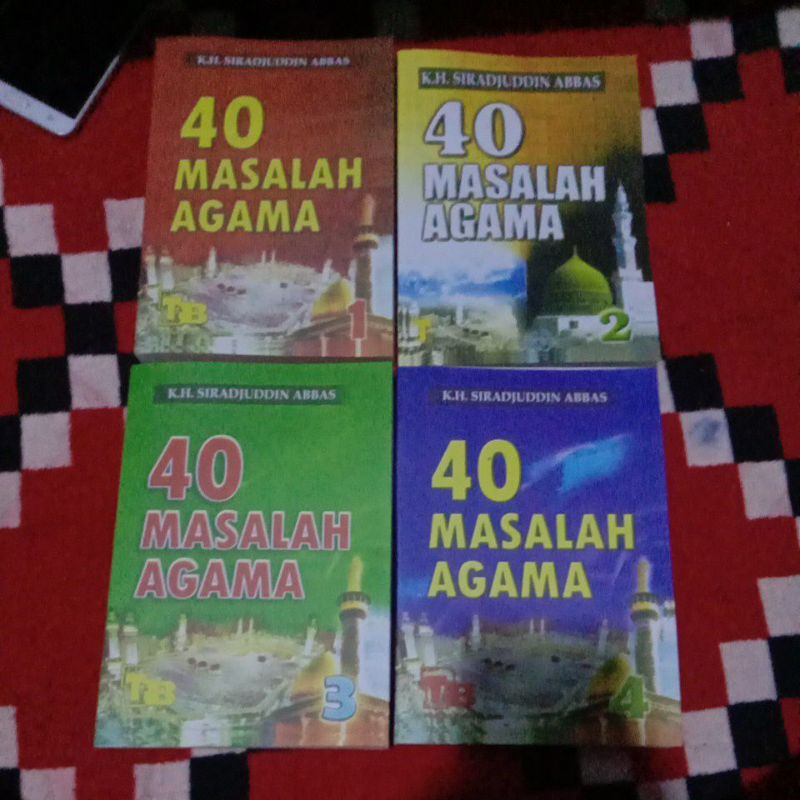 40 masalah agama k h Siradjuddin abbas