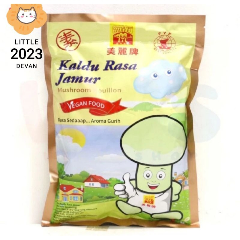 

MILI kaldu jamur 400 gr vegan food