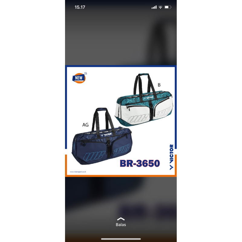 [READY SIAP KIRIM] Tas bulutangkis Victor