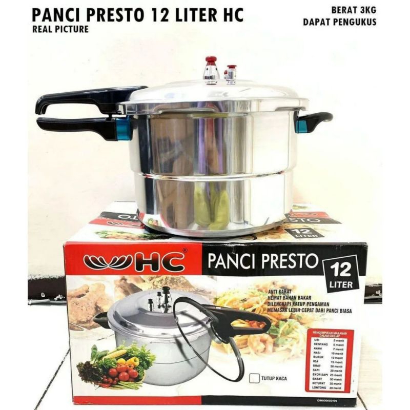 Panci presto happy call 12 liter
