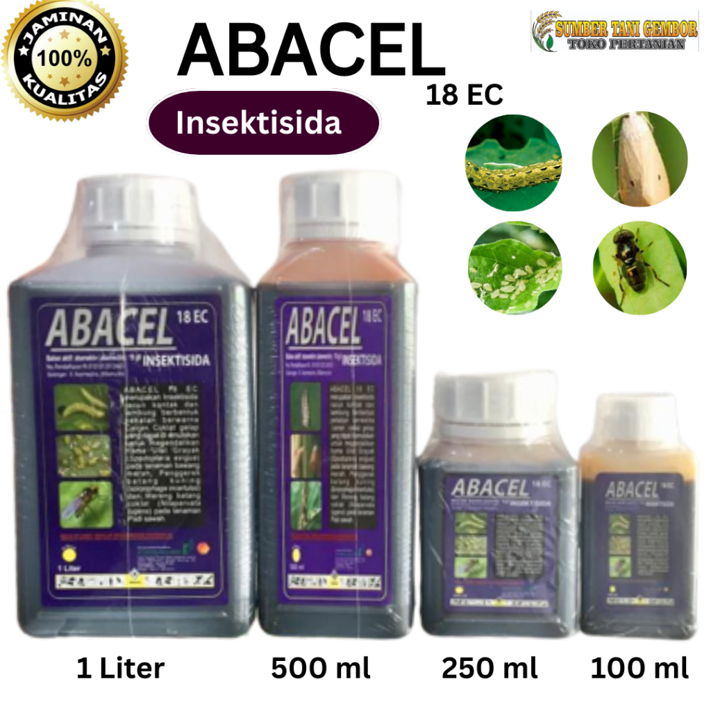 Abacel 18 EC - Insektisida Pembasmi Ulat, Wereng, Penggerek