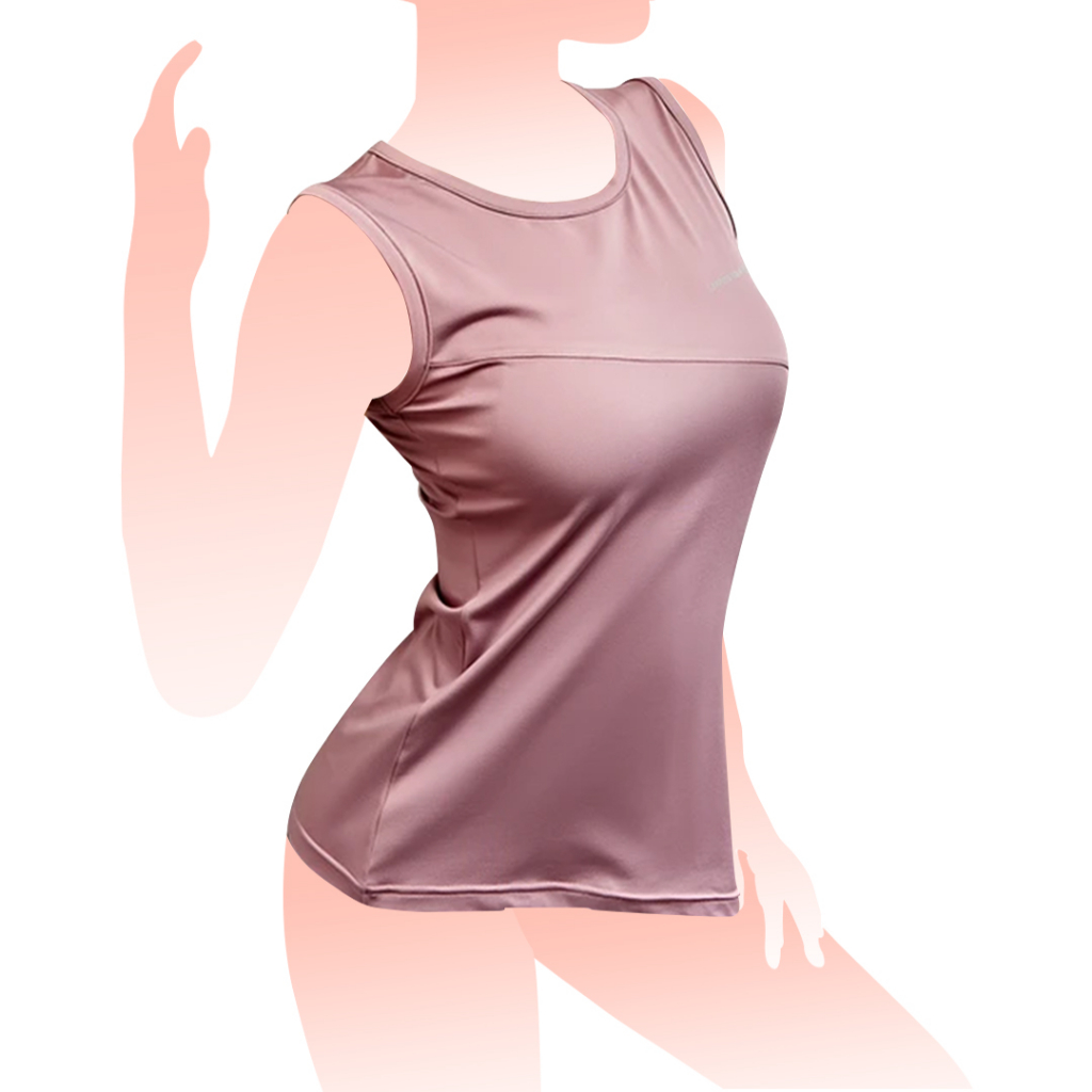 Scelta - Singlet Olahraga Tanpa Lengan Kaos Olahraga Baju Sport Wanita At Sc 359
