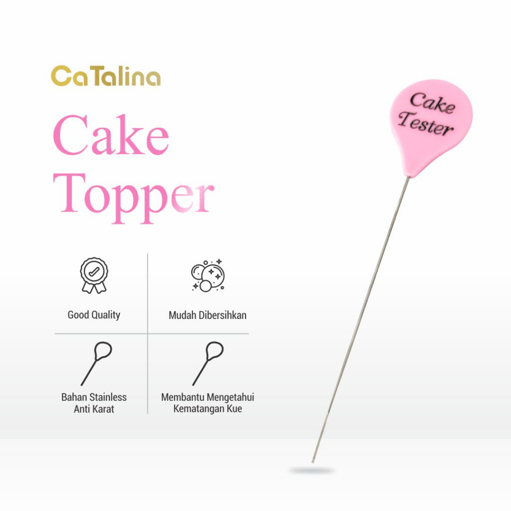 Cake topper kue topper cake dekorasi peralatan kue pink