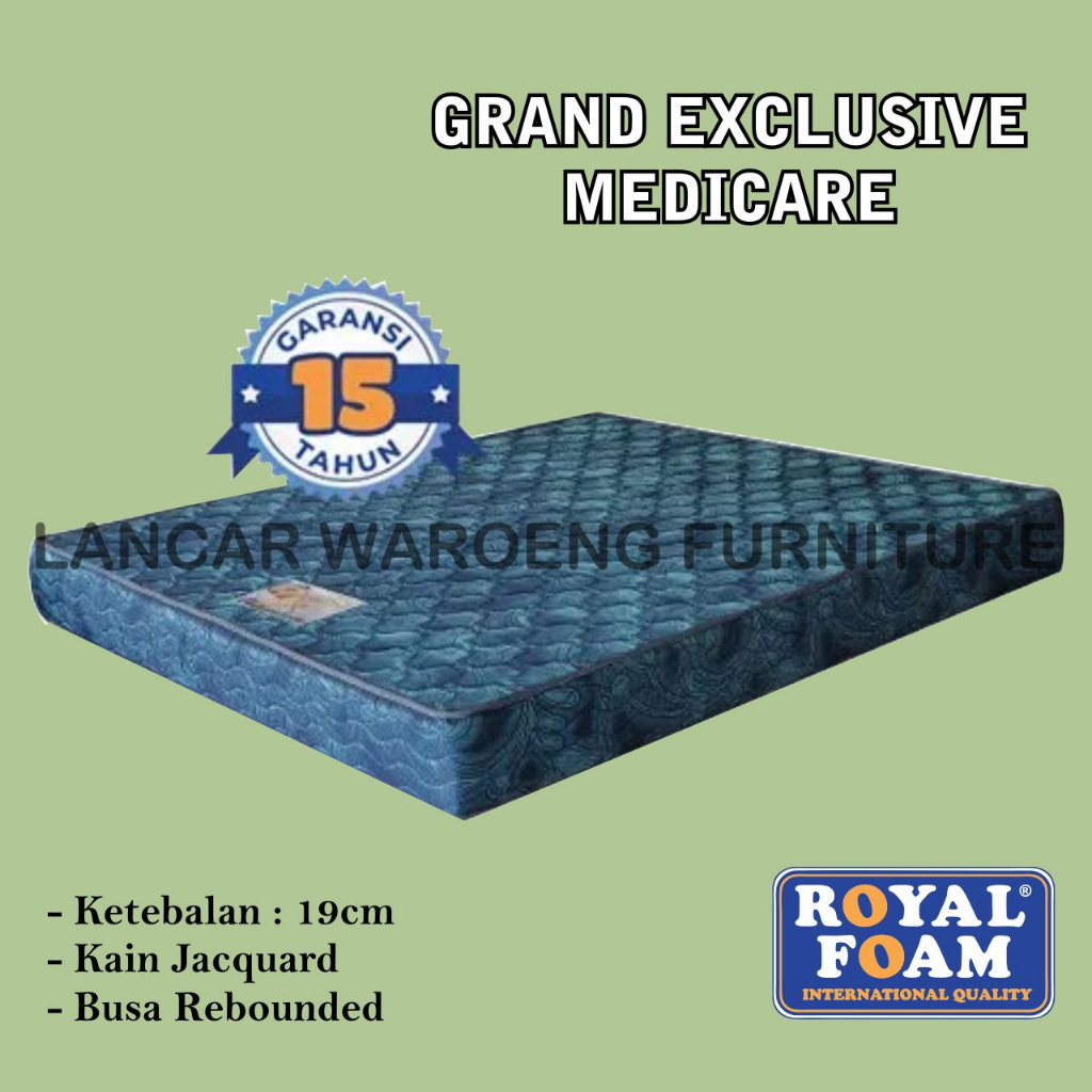 KASUR BUSA ROYAL GRAND EXCLUSIVE MEDICARE | ROYAL FOAM
