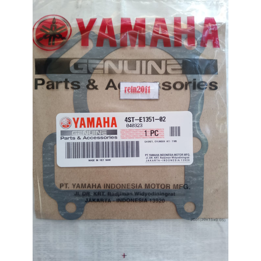 PAKING BLOK BAWAH JUPITER Z BURHAN LAMA VEGA R NEW ASLI ORI YAMAHA 4ST E1351 02