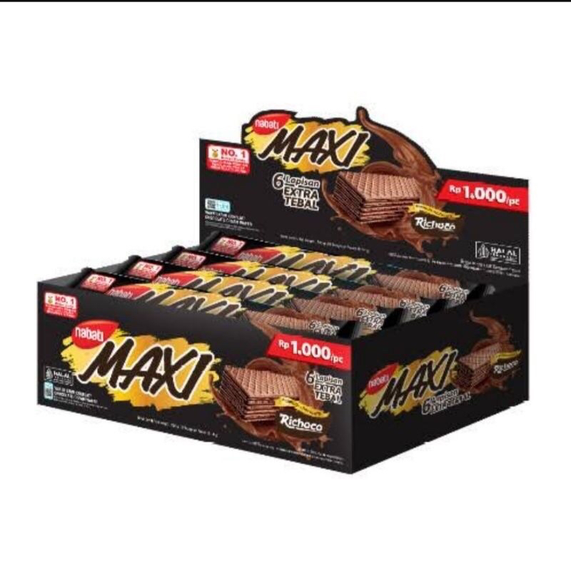 

Nabati maxi (1 pack isi 20 Bungkus)