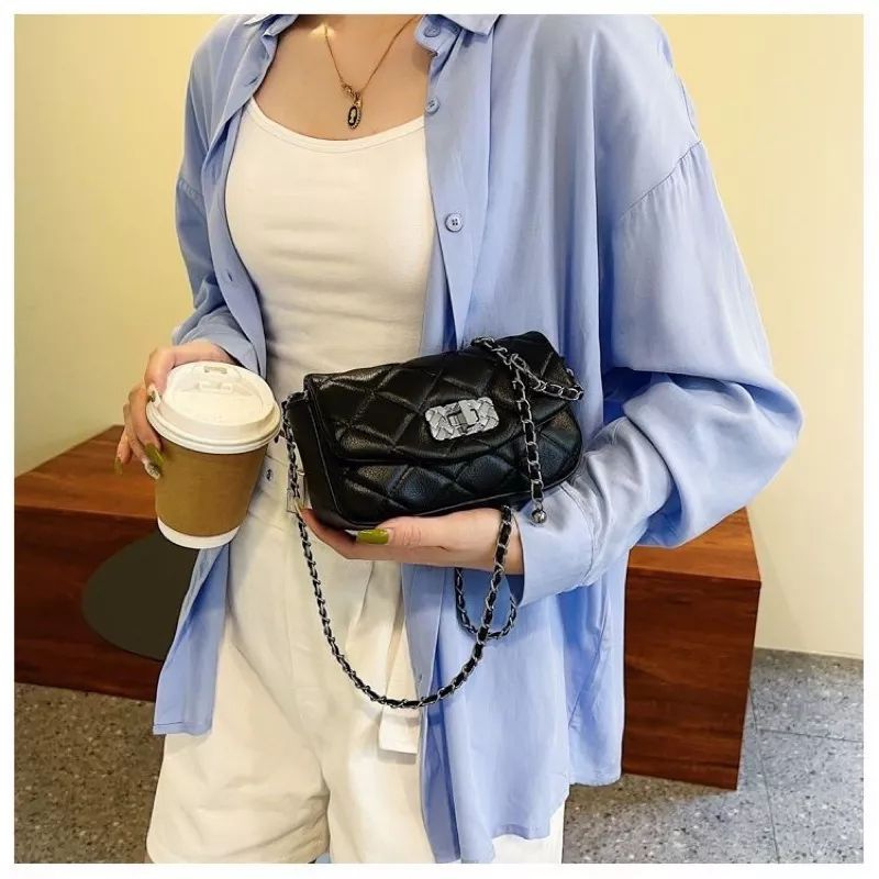 BAKTERY.ID Tas selempang wanita aksesoris nekel bahan kulit sintetis SCH 143