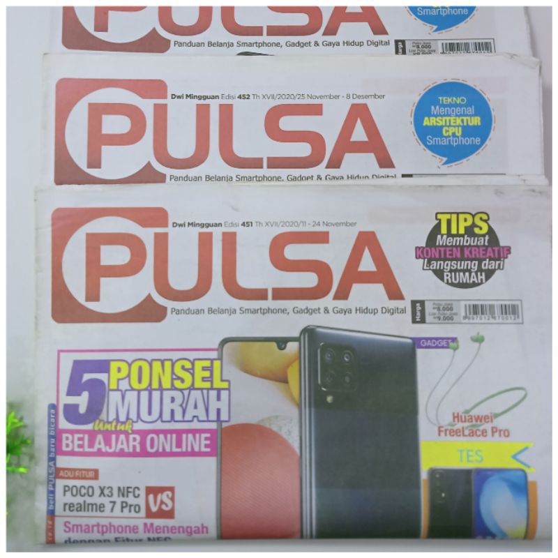 Tabloid Pulsa Hp Gadget Lama