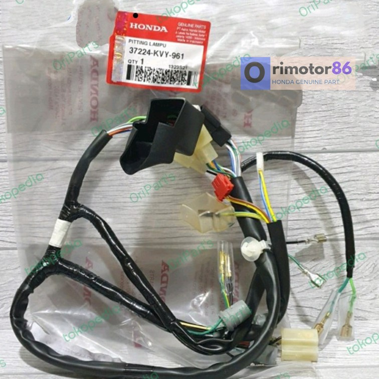 Kabel Bodi Beat Karbu Kabel Body Atas Speedometer 37224-KVY-961 Kabel Soket Pitting Lampu Depan Hond