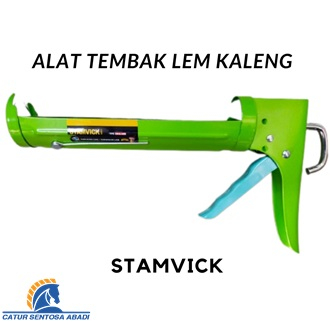 STAMVICK TEMBAKAN LEM KACA / LEM SEALANT / LEM SILICONE GUN ALAT CTR