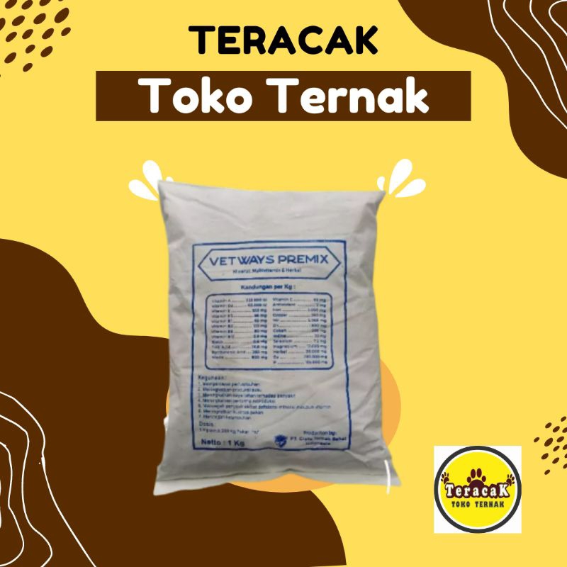 VETWAYS PREMIX Kemasan 1kg