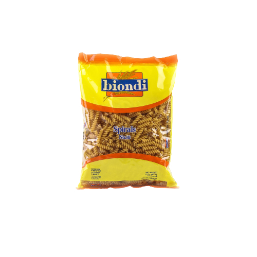 

BIONDI Pasta Spirals 500gr - 100% Gandum