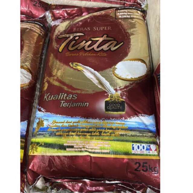 

Beras Tinta 25kg