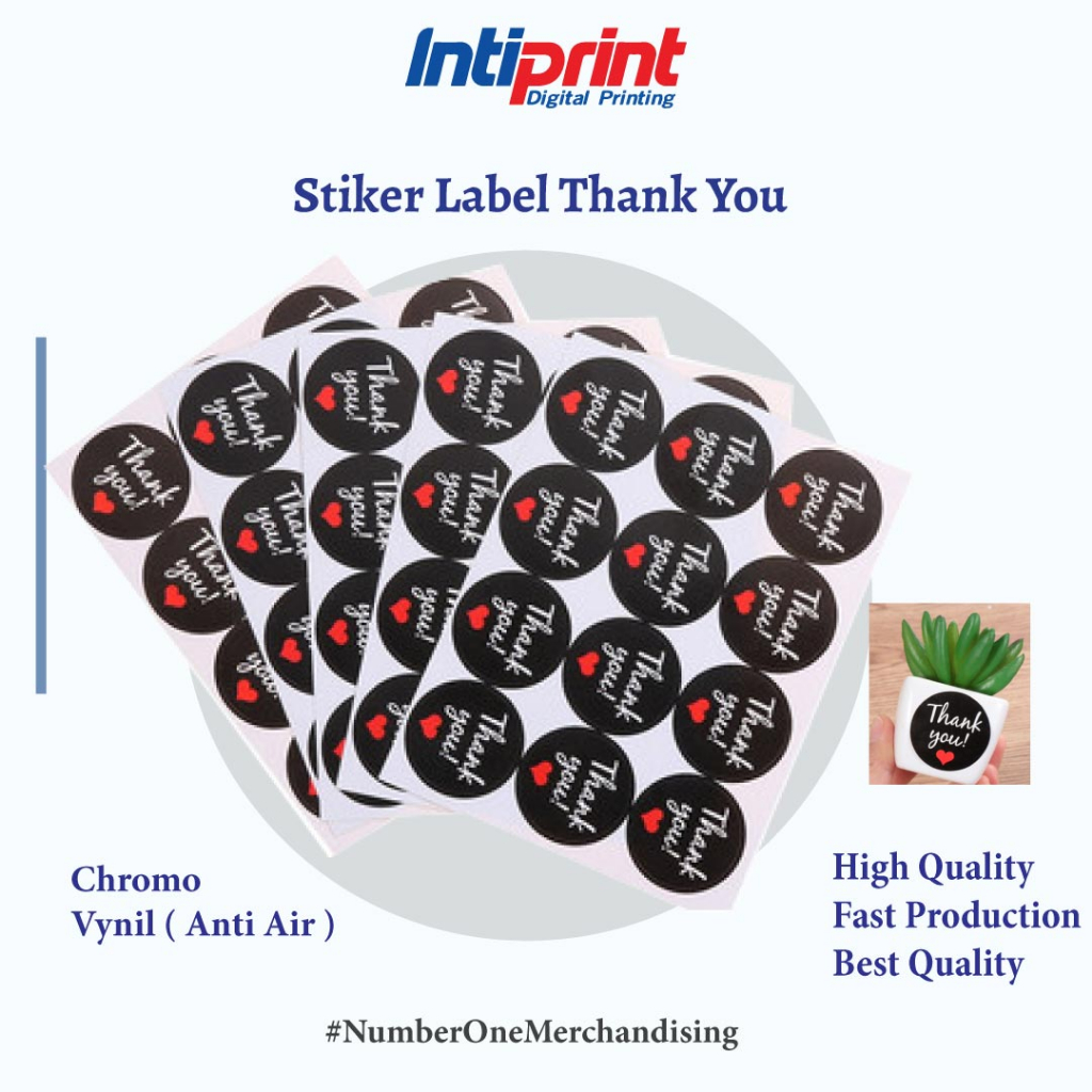 

Cetak Stiker Label Thank You - Stiker Label Segel Tulisan Thank You SEHARI JADI