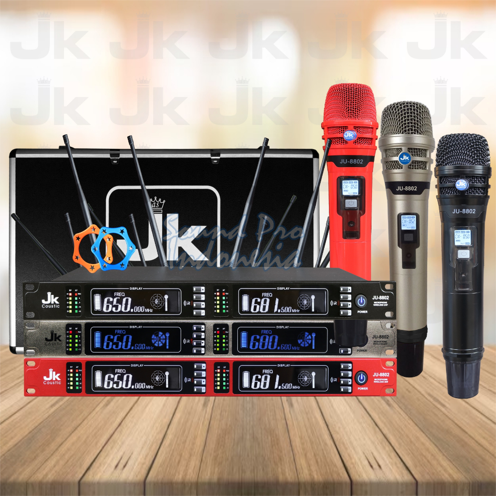 Microphone wireless Jk coustic JU 8802 HH