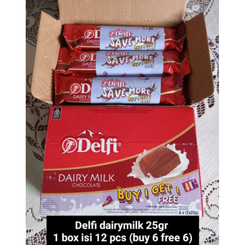 

promo coklat Delfi 25gram