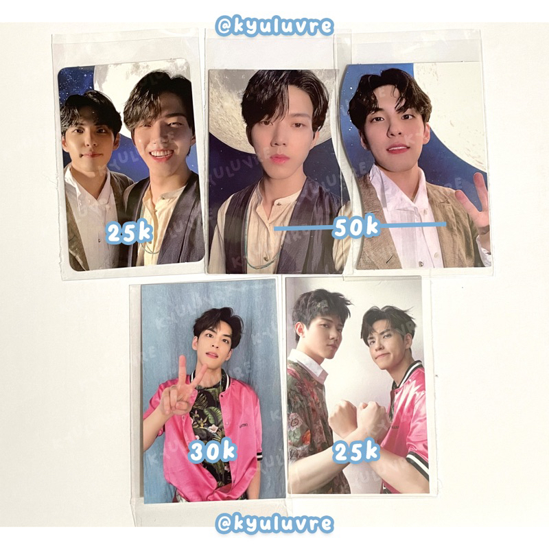 WONPIL DAY6 PHOTOCARD PC EVEN OF DAY THE BOOK OF US GLUON GRAVITY TRANSPARENT