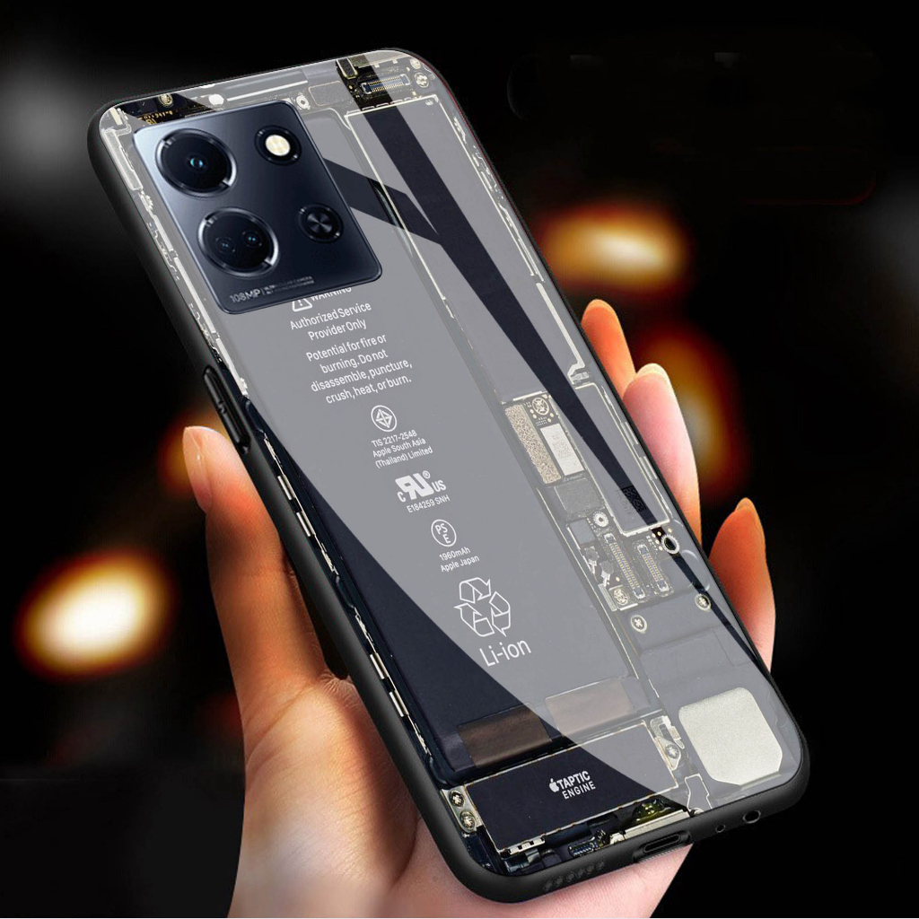 Softcase Glass Infinix Note 30 Note 30 pro  - casing Terbaru handphone - Infinix Note 30 Note 30 pro- pelindung handphone - Infinix Note 30 Note 30 pro(S11)