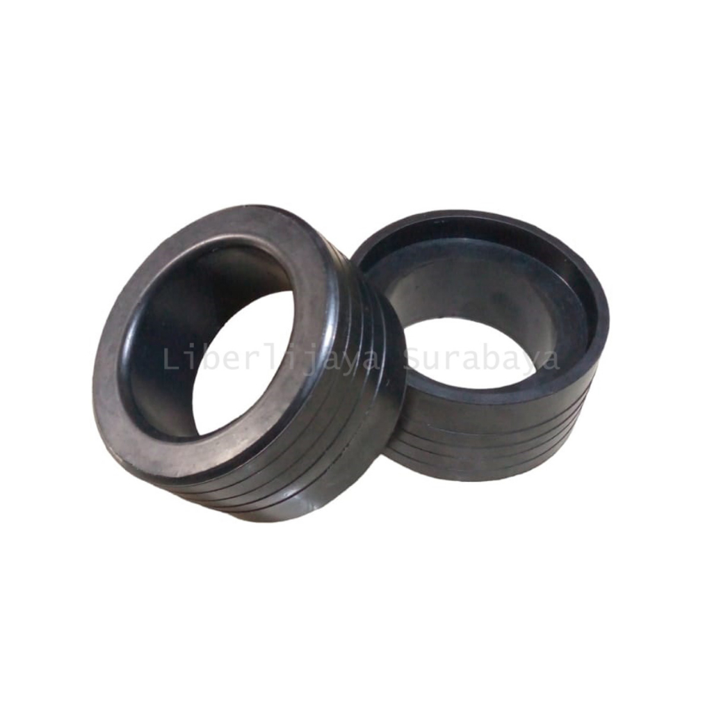 Karet Spacer Tatakan Per Belakang Chevrolet Captiva Hyundai Santa Fe Tebal 5cm Set 2pcs